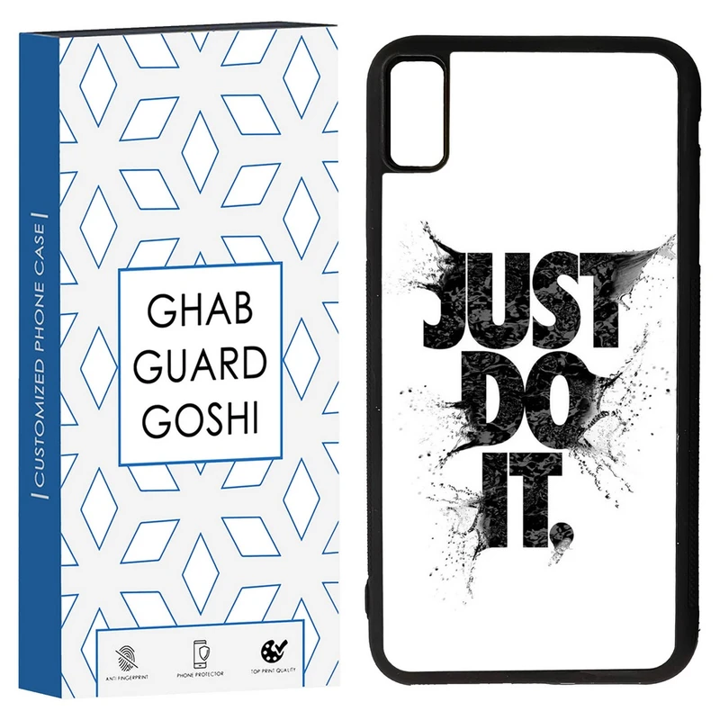 کاور قاب گارد گوشی طرح just do it کد TPU-107 مناسب برای گوشی موبایل اپل Iphone XS MAX/ Iphone X MAX