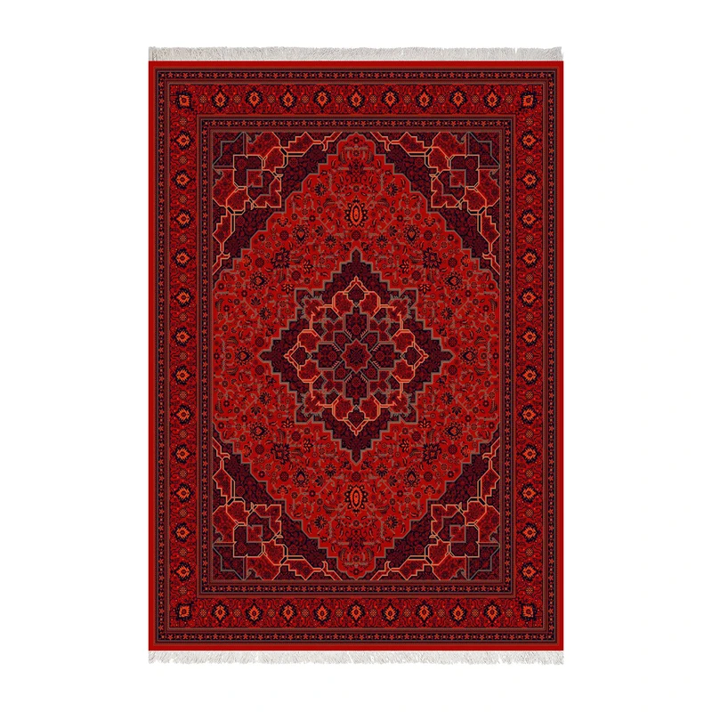 روفرشی زانیس مدل کشدار زمینه قرمز