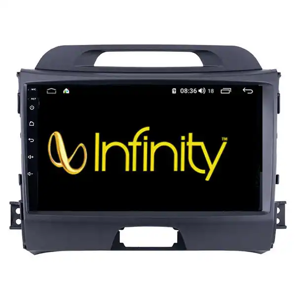 پخش کننده تصویری خودرو اینفینیتی  کد s20 مناسب برای اسپورتیج 2010