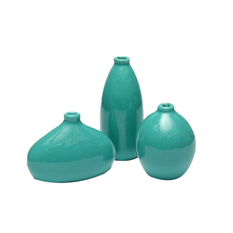 گلدان دکوری مدل g3t مجموعه ۳ عددی