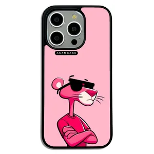 AKAM AMC-WA15PRO-PINK PANTHER11 Cover For Apple iPhone 15 Pro