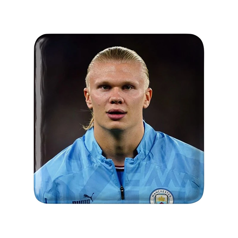 مگنت خندالو طرح ارلینگ هالند (Erling Haaland) مدل مربعی کد 36353