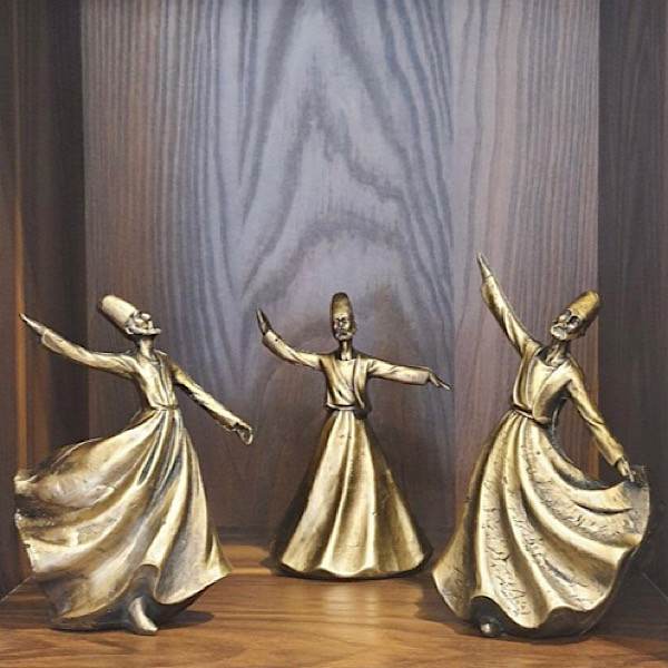 مجسمه طرح رقص سماء مدل RS3 مجموعه سه عددی