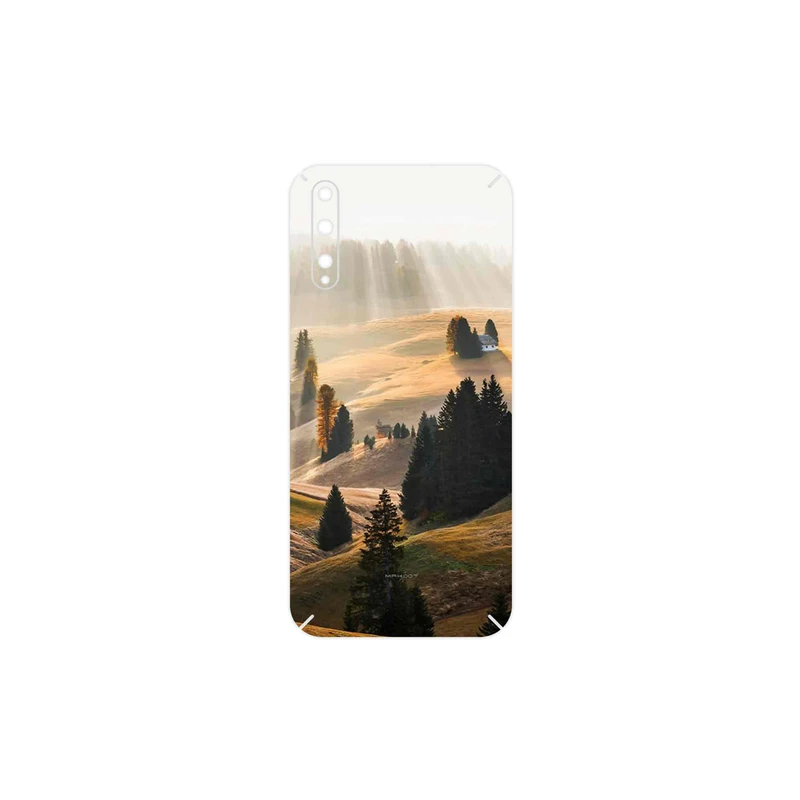 برچسب پوششی ماهوت مدل Foggy Plain مناسب برای گوشی موبایل هوآوی Y8p