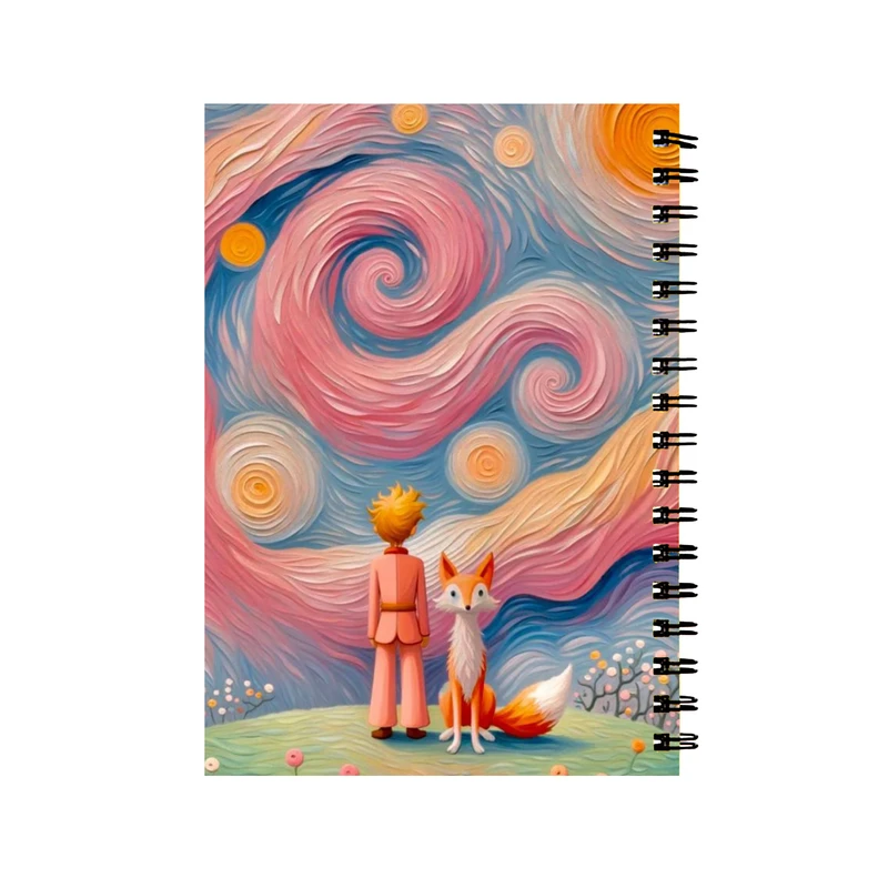 دفتر مشق 50 برگ طرح شازده کوچولو کد 38