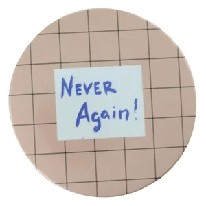 آینه جیبی طرح Never again