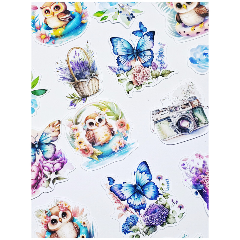 کارت پستال مدل WISE OWL بولت ژورنال و اسکرپ بوک