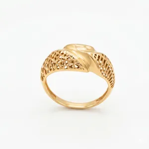 انگشتر طلا 18 عیار زنانه طلای علیمحمدی مدل پیوند کد TAR62 سایز 56