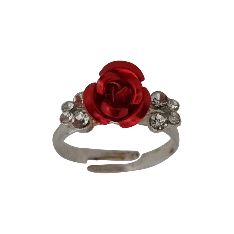 انگشتر دخترانه سلین کالا طرح گل رز مدل ce-ando18