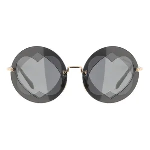 عینک آفتابی گرد زنانه مدل 0MU 01SS-VA35L0-62