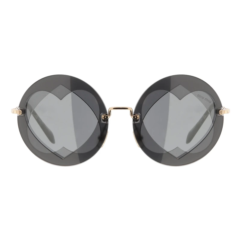 عینک آفتابی گرد زنانه مدل 0MU 01SS-VA35L0-62