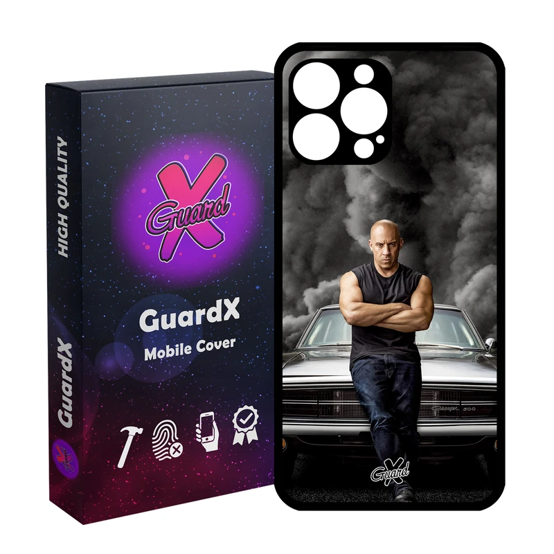 کاور گارد ایکس طرح Vin Diesel مدل Glass10183 مناسب برای گوشی موبایل اپل iPhone 13 Pro Max