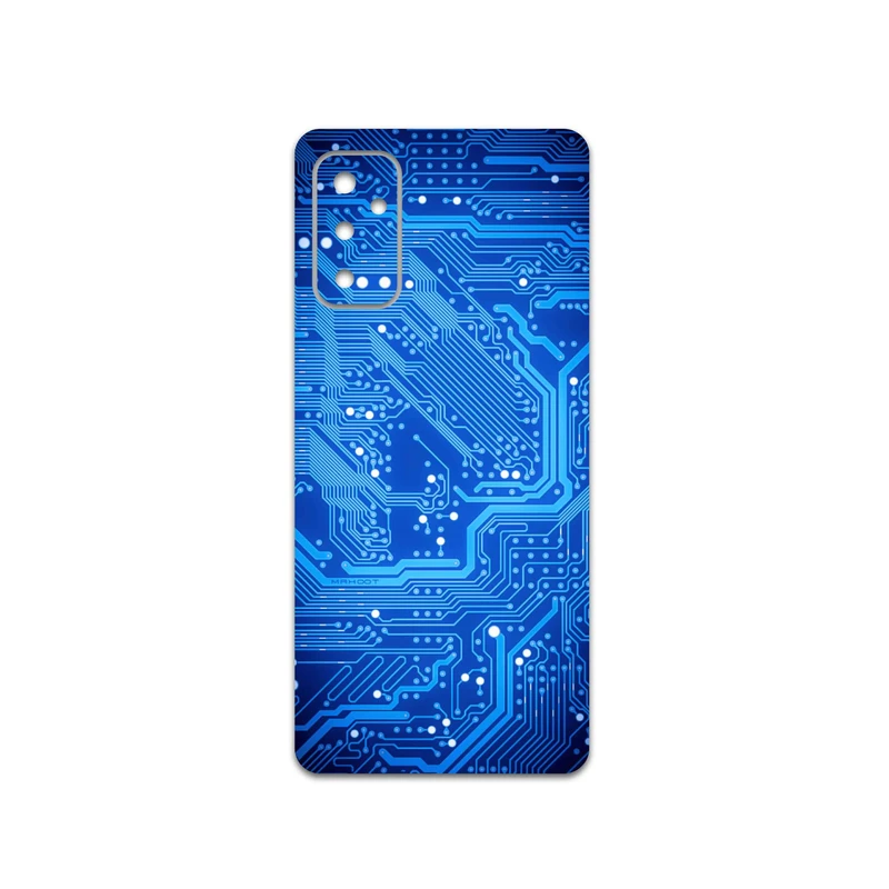 برچسب پوششی ماهوت مدل Blue-Printed-Circuit-Board مناسب برای گوشی موبایل سامسونگ Galaxy M52 5G