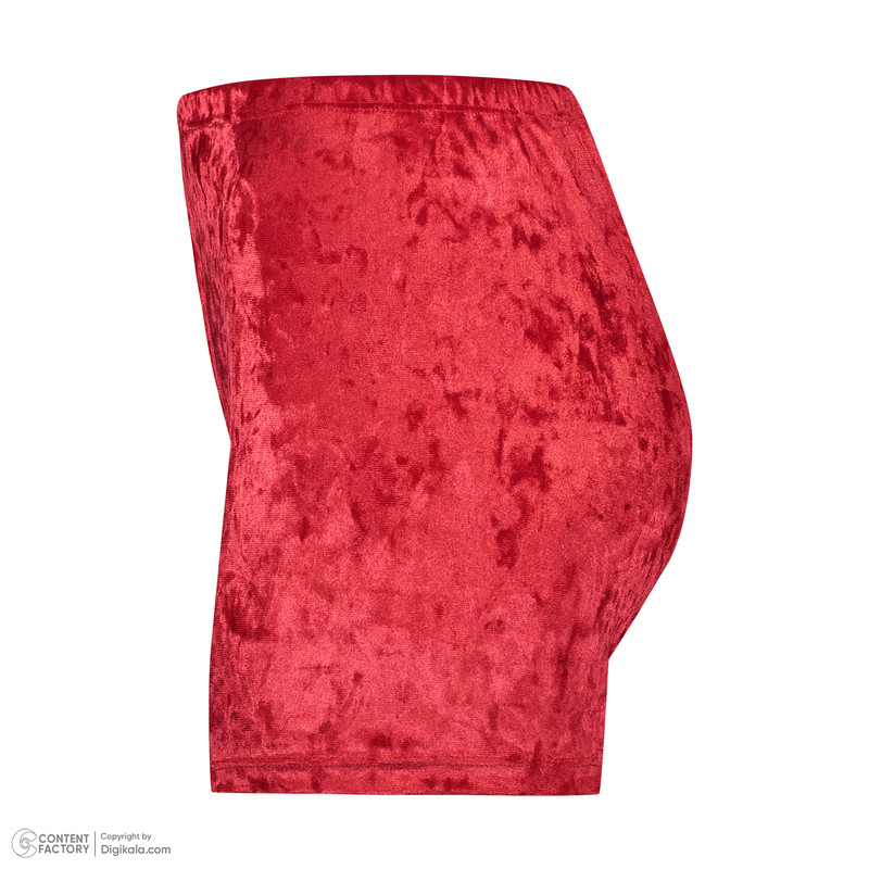 ست تاپ و شلوارک زنانه فرنوش مدل مخمل کد 08