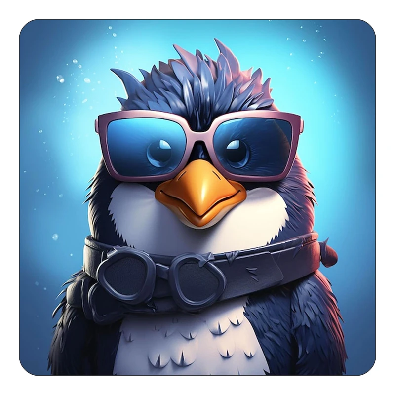 مگنت کاکتی طرح حیوانات کارتونی مدل mp27501