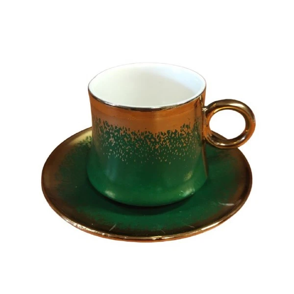 ست فنجان و نعلبکی 12 پارچه مدل خمره ای