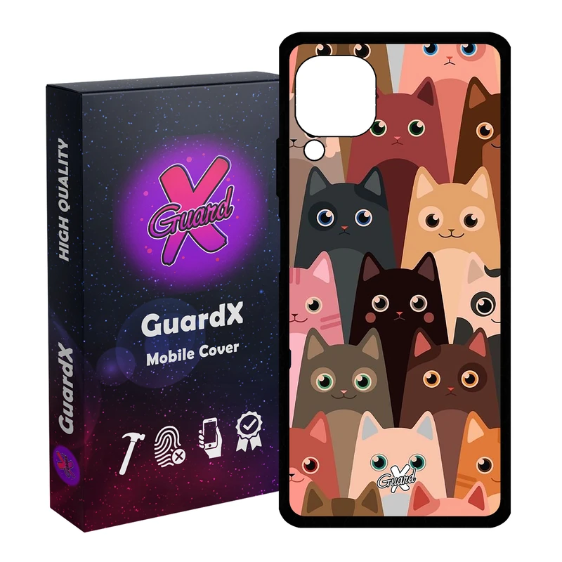 کاور گارد ایکس طرح Cat مدل Glass10067 مناسب برای گوشی موبایل هوآوی Nova 7i / Nova 6 SE / P40 Lite