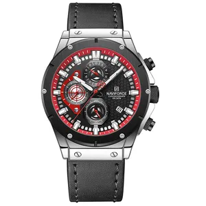 ساعت مچی عقربه‌ای کوارتز مردانه نیوی فورس مدل 8027L SBB