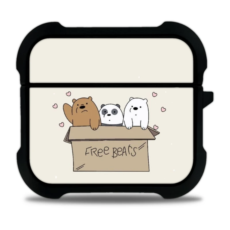 کاور آکام مدل AAP3CASHW-BARE BEAR8 مناسب برای کیس اپل ایرپاد 3