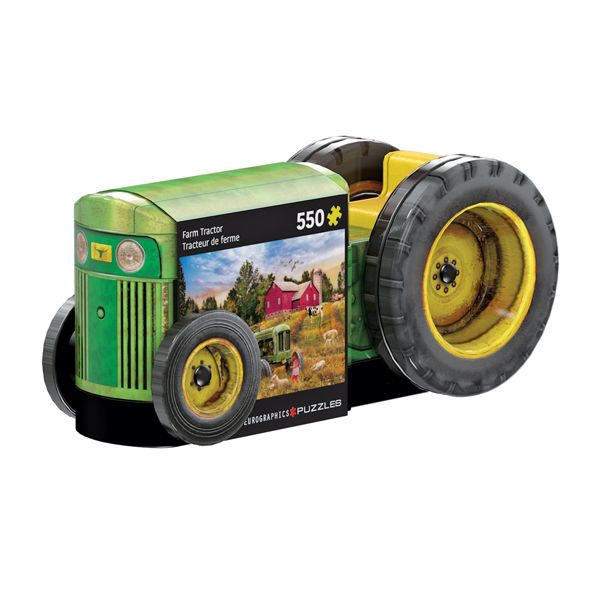 پازل 550 تکه یوروگرافیکس پازلز مدل 8551-5780 Tractor Tin