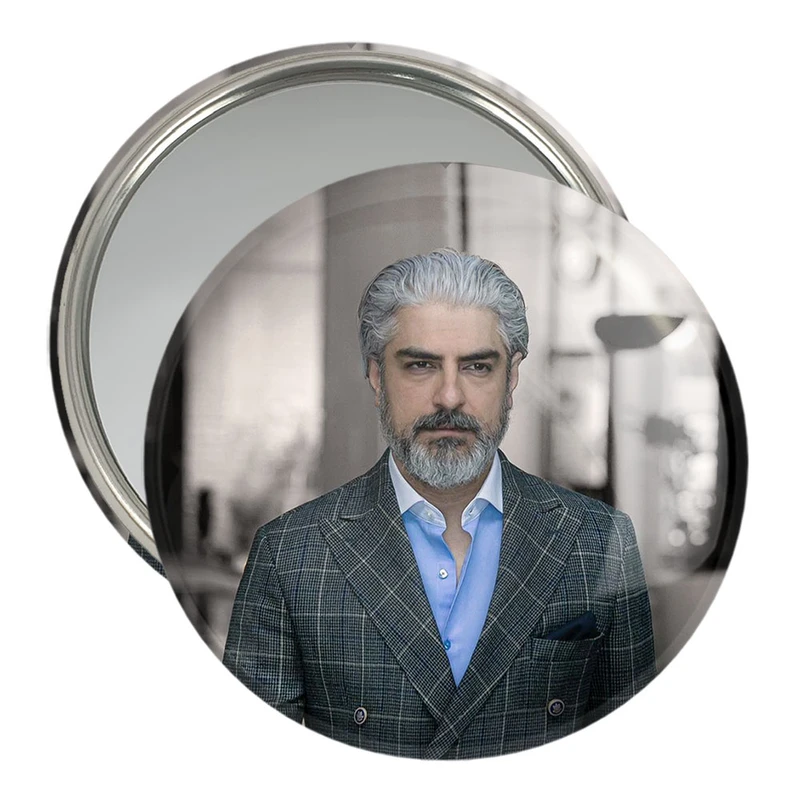 آینه جیبی خندالو مدل مهدی پاکدل  کد 10410