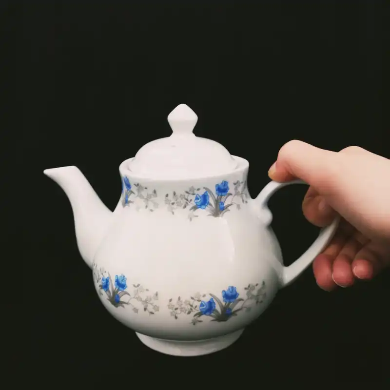 قوری مدل گل رمانتیک کد 120