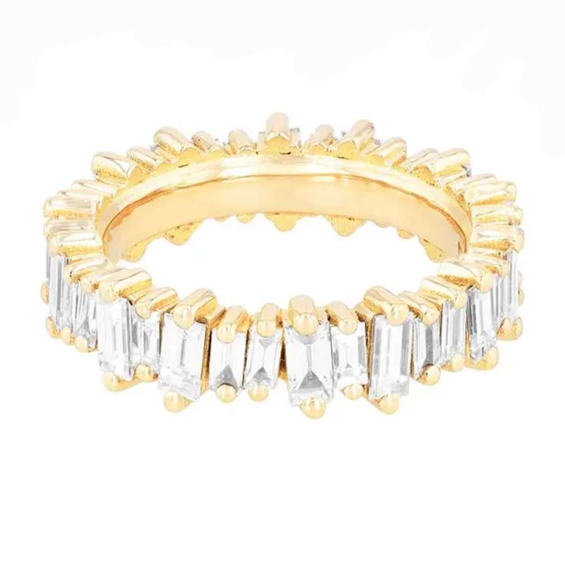 انگشتر زنانه مدل دور نگین