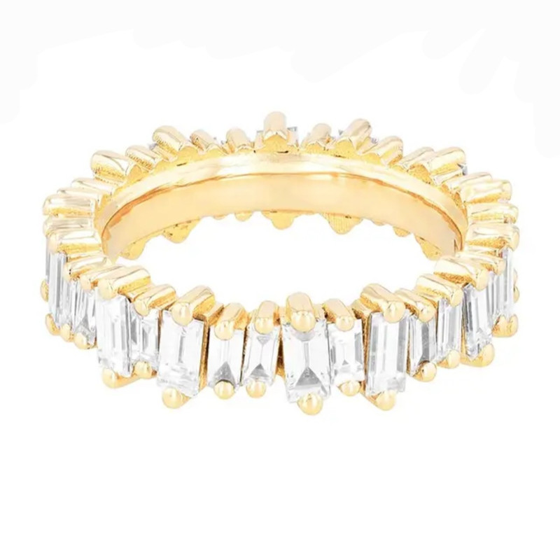 انگشتر زنانه مدل دور نگین