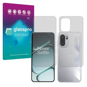 Glass Pro Matte screen protector borderless model suitable for OnePlus Ace 6 mobile phone along with the back protector