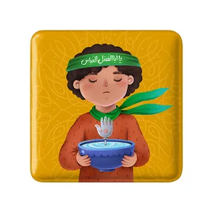 مگنت خندالو مدل کودکانه محرم و اربعین امام حسین کد 30009