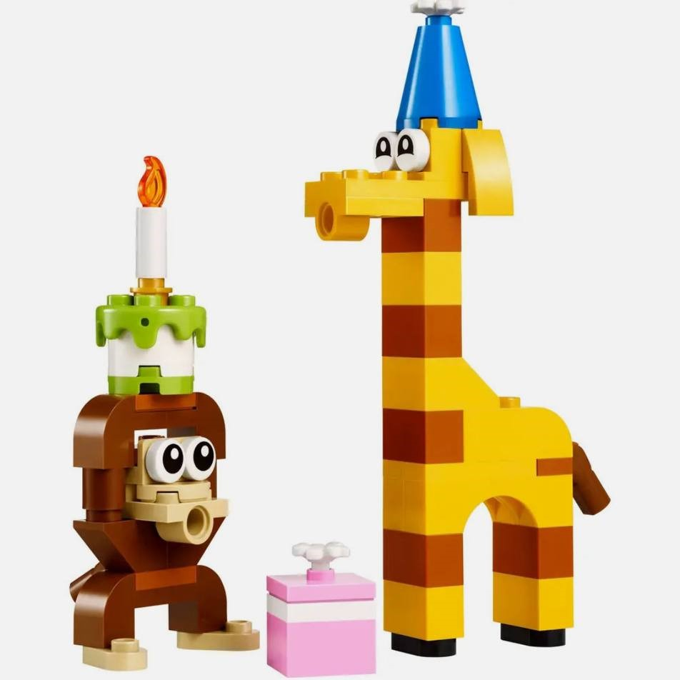 لگو 60 تکه سری Creator مدل Birthday Party Animals کد 30689