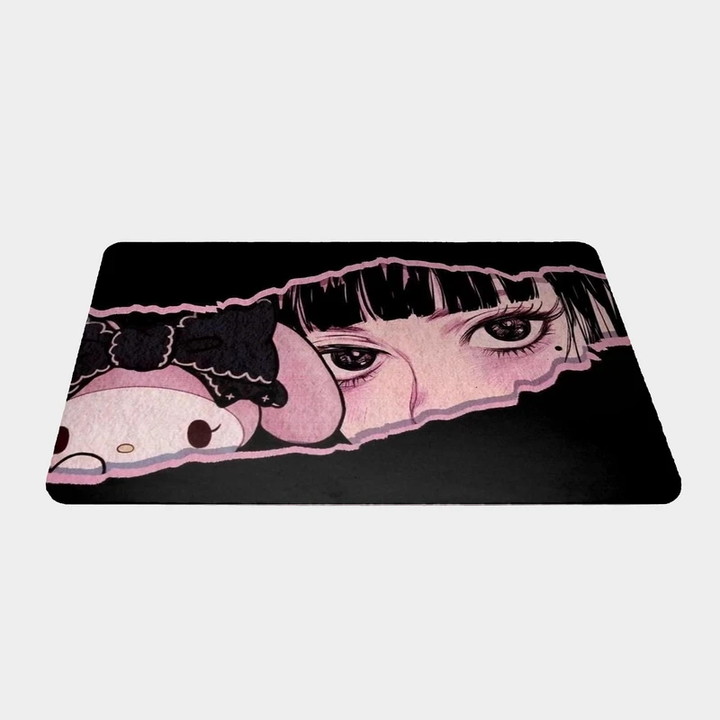 ماوس پد طرح چشم و عروسک سایز 24x37 سانتی متر