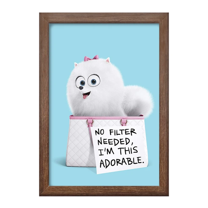 تابلو خندالو طرح زندگی پنهان حیوانات خانگی The Secret Life of Pets  کد 10673