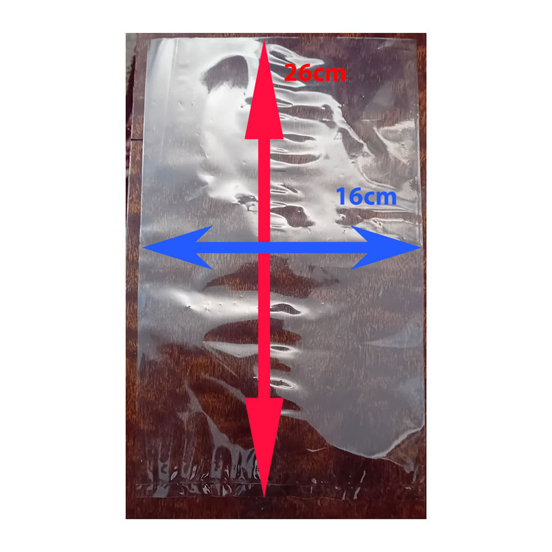 پلاستیک بسته بندی مدل 16X26 بسته 50 عددی