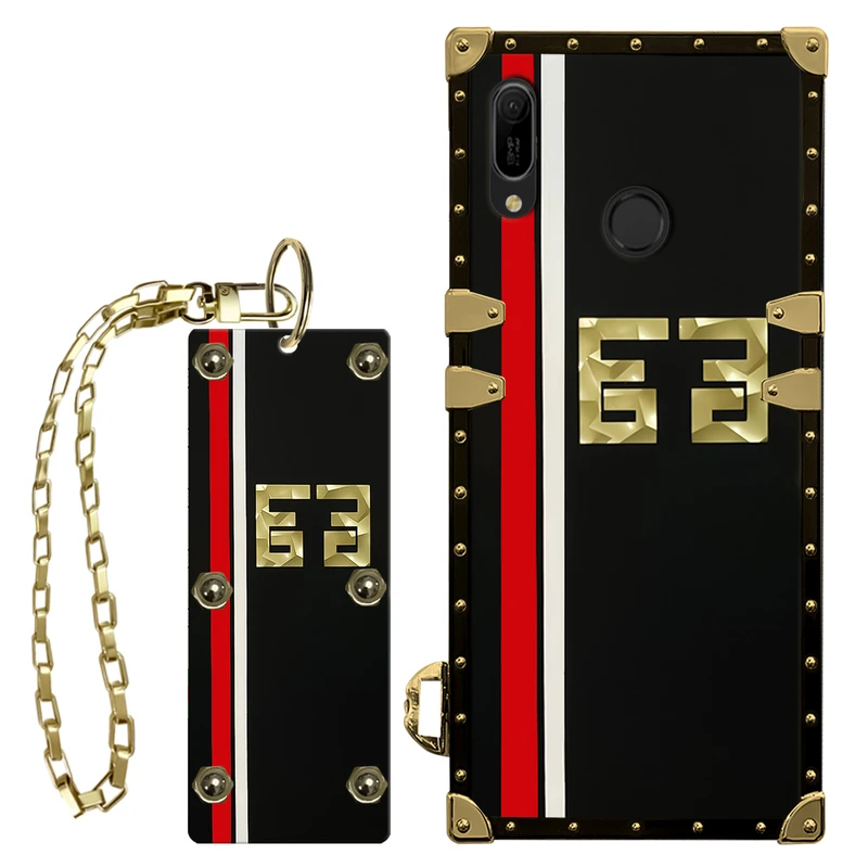 کاور مدل صندوقی کد 0017 مناسب برای گوشی موبایل هوآوی Y6 Prime 2019 به همراه آویز