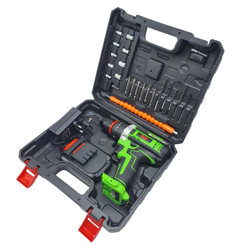 مجموعه 28 عددی دریل چکشی شارژی باس مدل 36VF کد 1