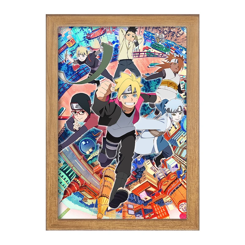 تابلو خندالو مدل بوروتو اوزوماکی انیمه بوروتو Boruto  کد 15737