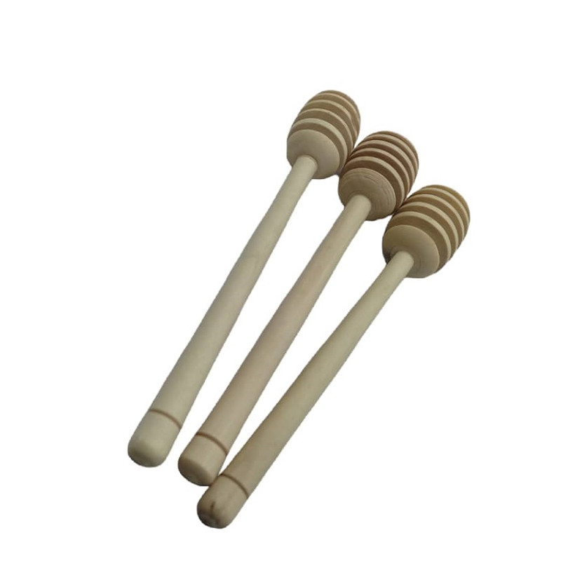 قاشق عسل مدل چوبی بسته 3 عددی قاشق عسل مدل چوبی بسته 3 عددی