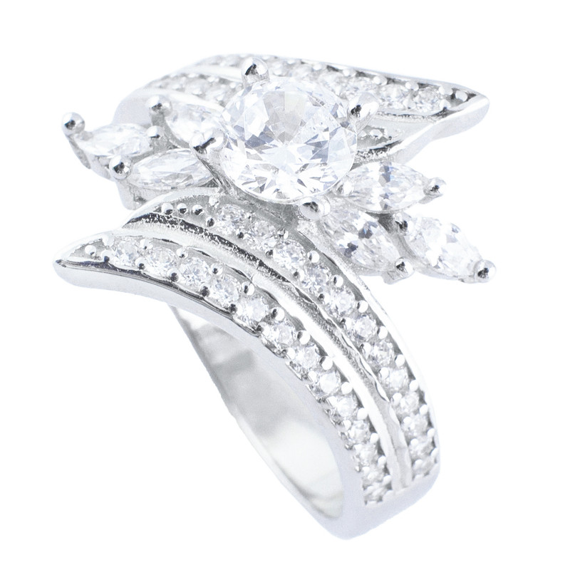 انگشتر نقره زنانه آمیتیس مدل AMT_R096 انگشتر نقره زنانه آمیتیس مدل AMT_R096