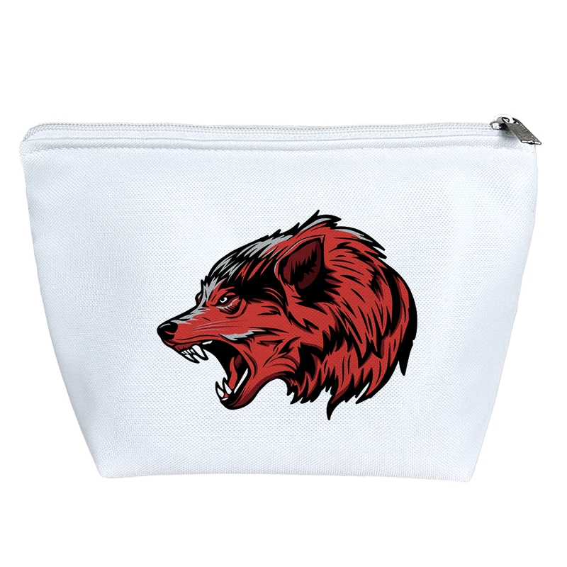 کیف لوازم آرایش دخترانه خندالو مدل گرگ قرمز کد 6259