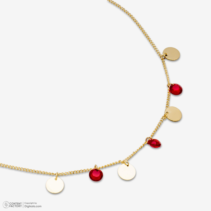 پابند طلا 18 عیار زنانه روبی آرت گالری مدل 330010