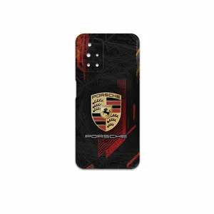 MAHOOT Porsche-Logo Cover Sticker for Xiaomi Redmi 10