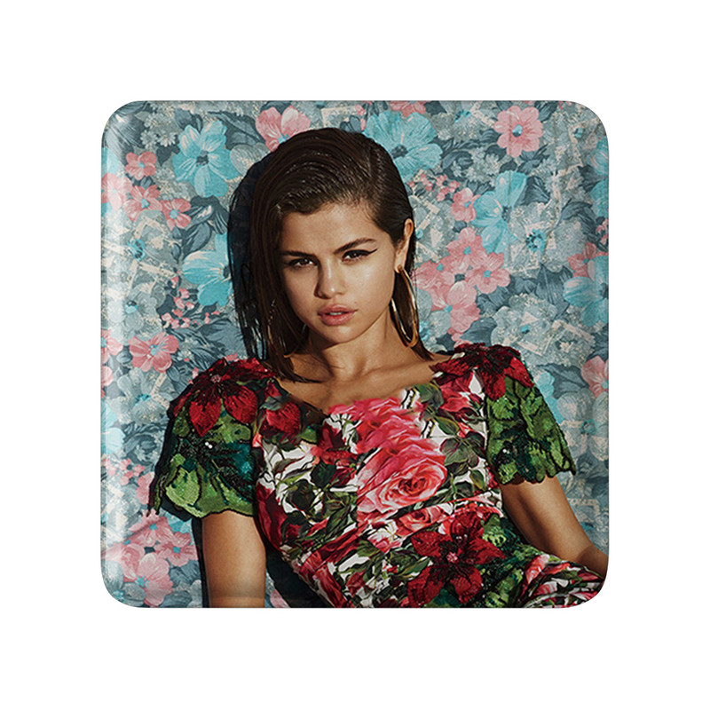 مگنت خندالو طرح سلنا گومز Selena Gomez  مدل مربعی کد 19213