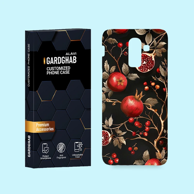 کاور گارد قاب علوی مدل هنری مناسب برای گوشی موبایل سامسونگ Galaxy J8 2018