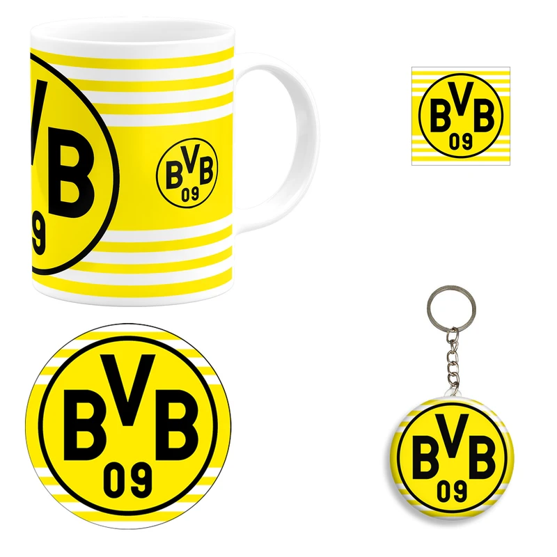 ست هدیه ماگ طرح باشگاه فوتبال بروسیا دورتموند مدل Borussia Dortmund F.C کد B1