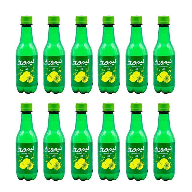 نوشابه لیموناد گازدار زمزم - 330 میلی لیتر بسته 12 عددی