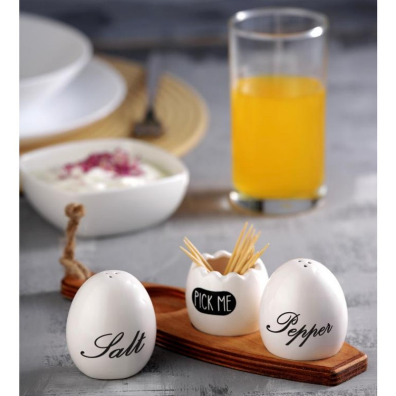 نمکدان و فلفل پاش ام وي اچ گلس اند پلاستيكس مدل VUCA