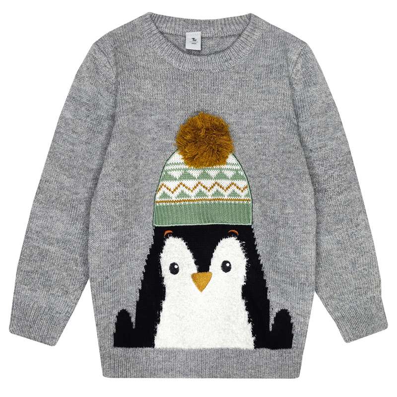 پلیور پسرانه تی یو مدل SEP-PENGUIN92