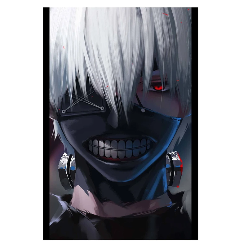 پوستر مدل کانکی Kaneki طرح انیمه توکیو غول Tokyo ghoul کد 528
