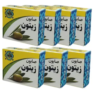 صابون شستشو گیاهستان حکیم مدل زیتون وزن 70 گرم بسته هفت عددی